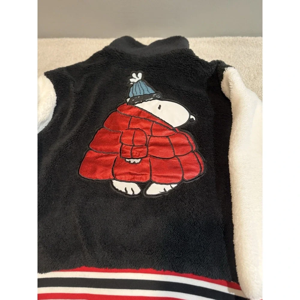Girls Justice Peanuts Snoopy Jacket NWT Size Small 7-8